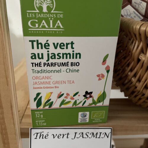 Thé vert Jasmin Bio en sachets
