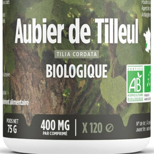 Aubier de tilleul Bio 400mg x 120cp